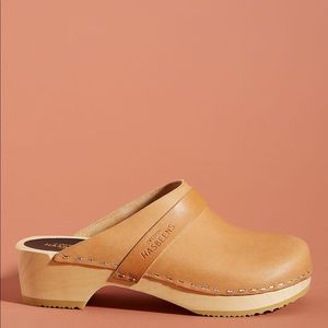 SWEDISH HASBEENS / husband clogs / RARE PINK